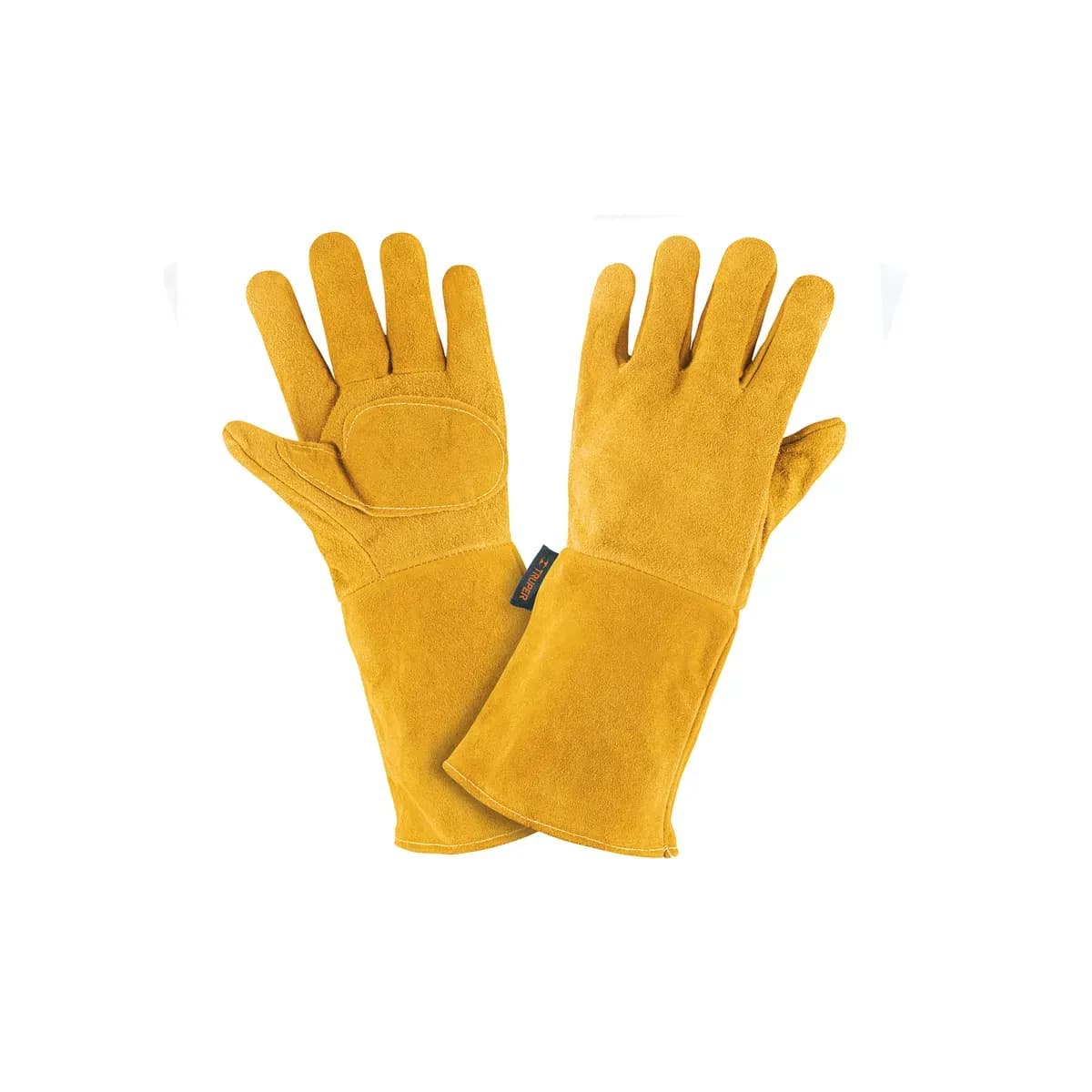 Guantes de carnaza largos