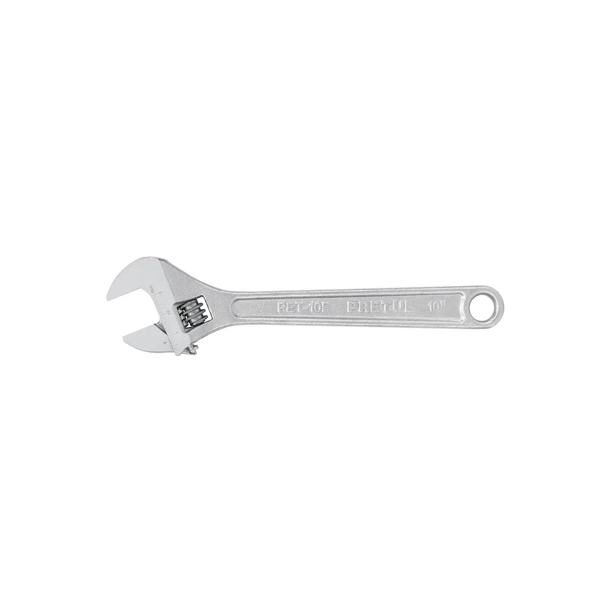Llave ajustable (perico) 10" cromada