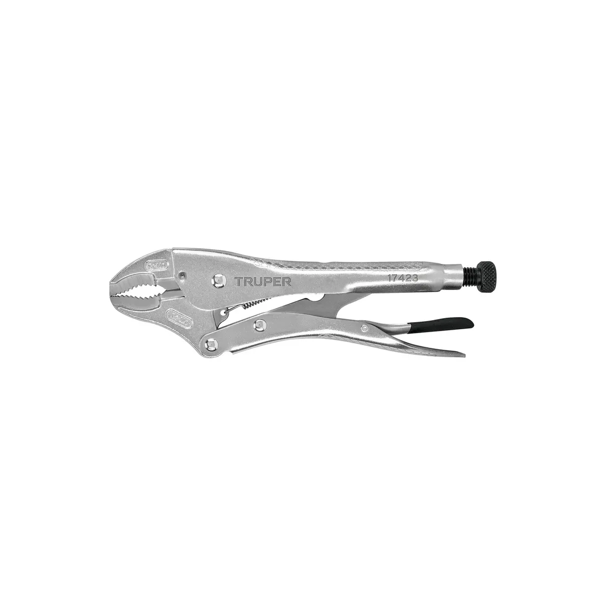Pinza de presión 10" mordaza curva