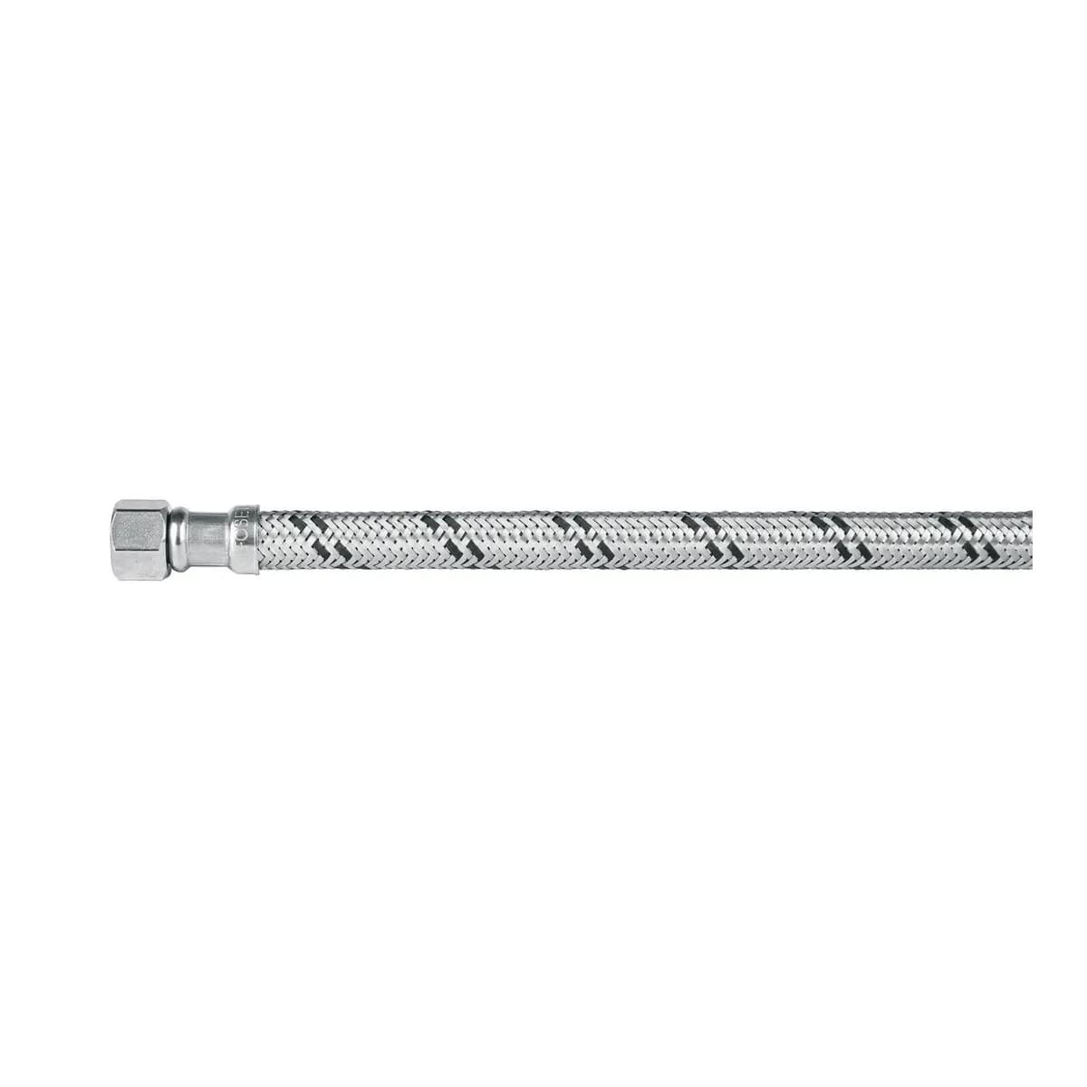 Manguera flexible de acero inoxidable lavabo/fregadero 1/2" 3/8" 40cm